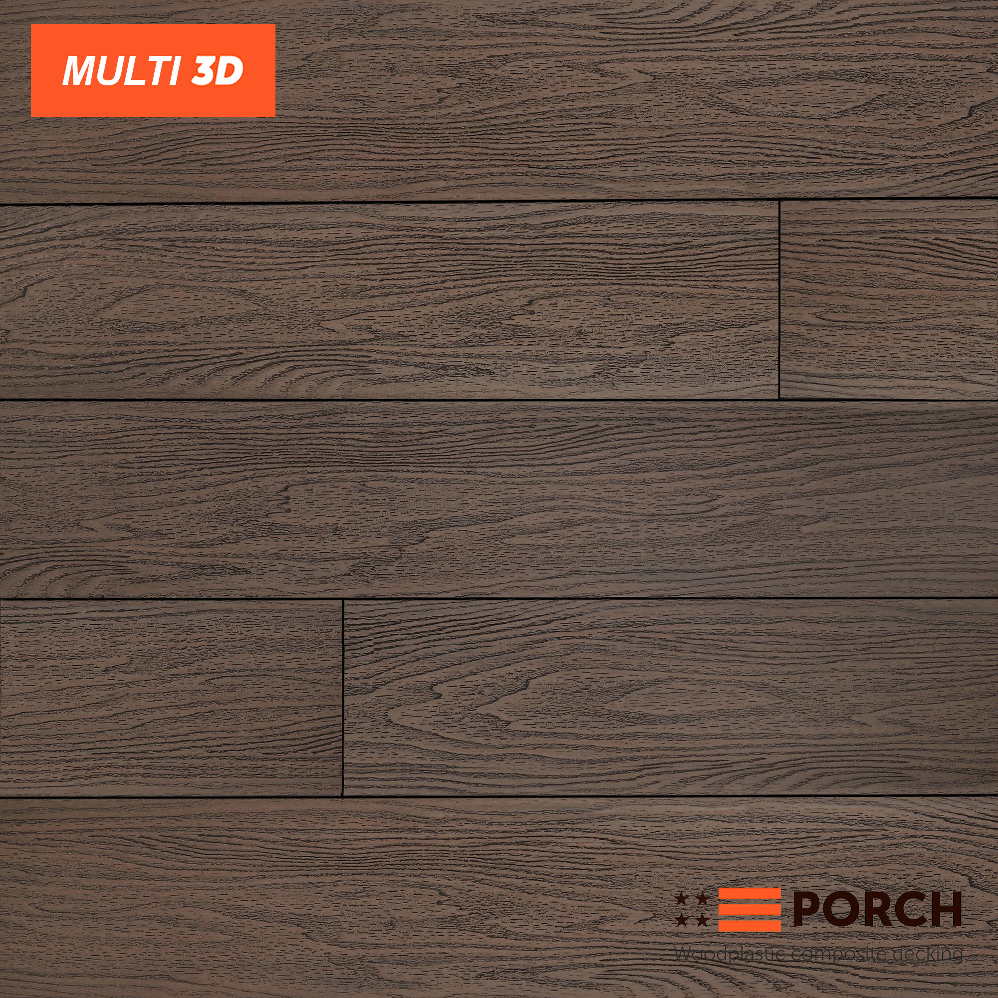 Терасна дошка Porch Multi Coffee 3D