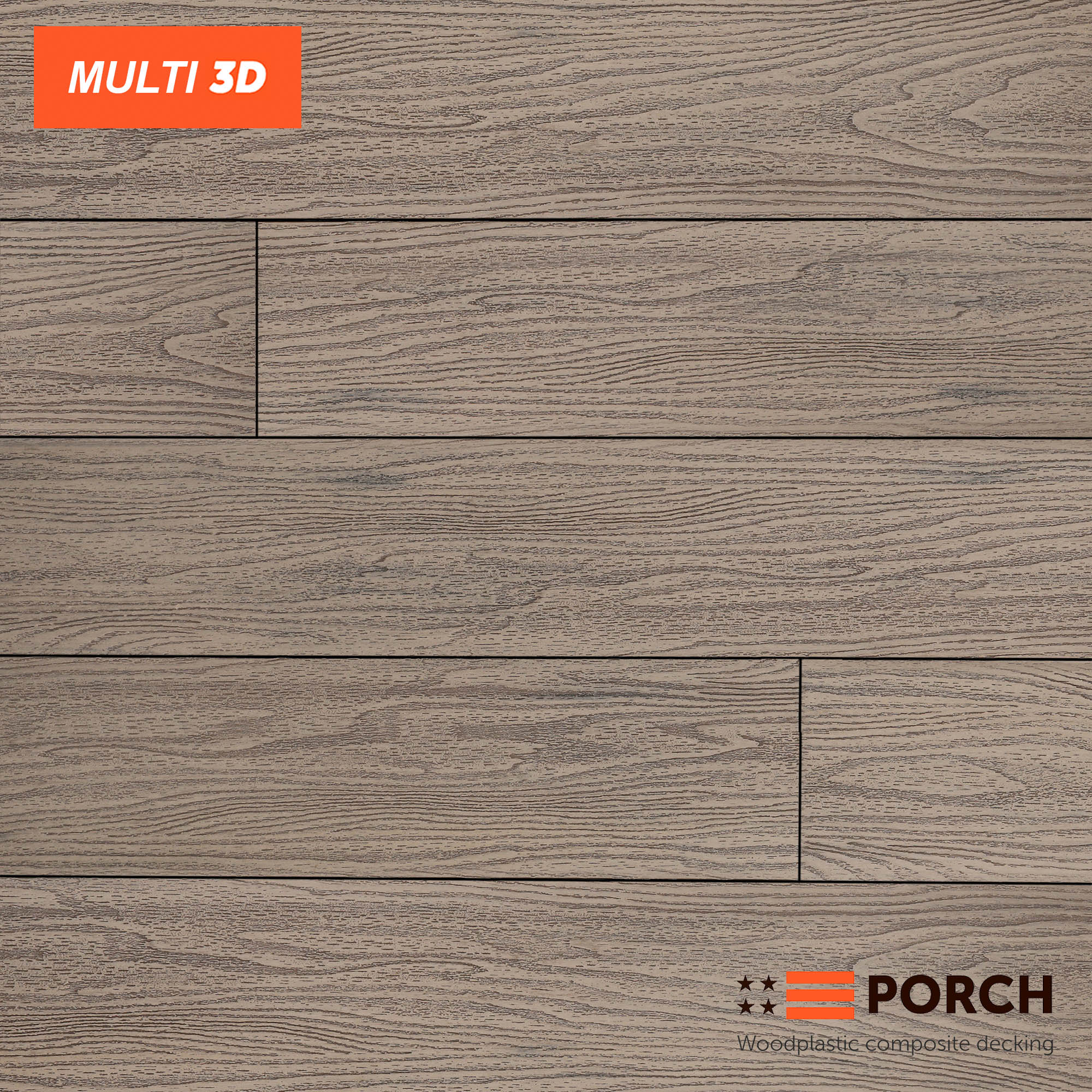 Терасна дошка Porch Multi Cream 3D