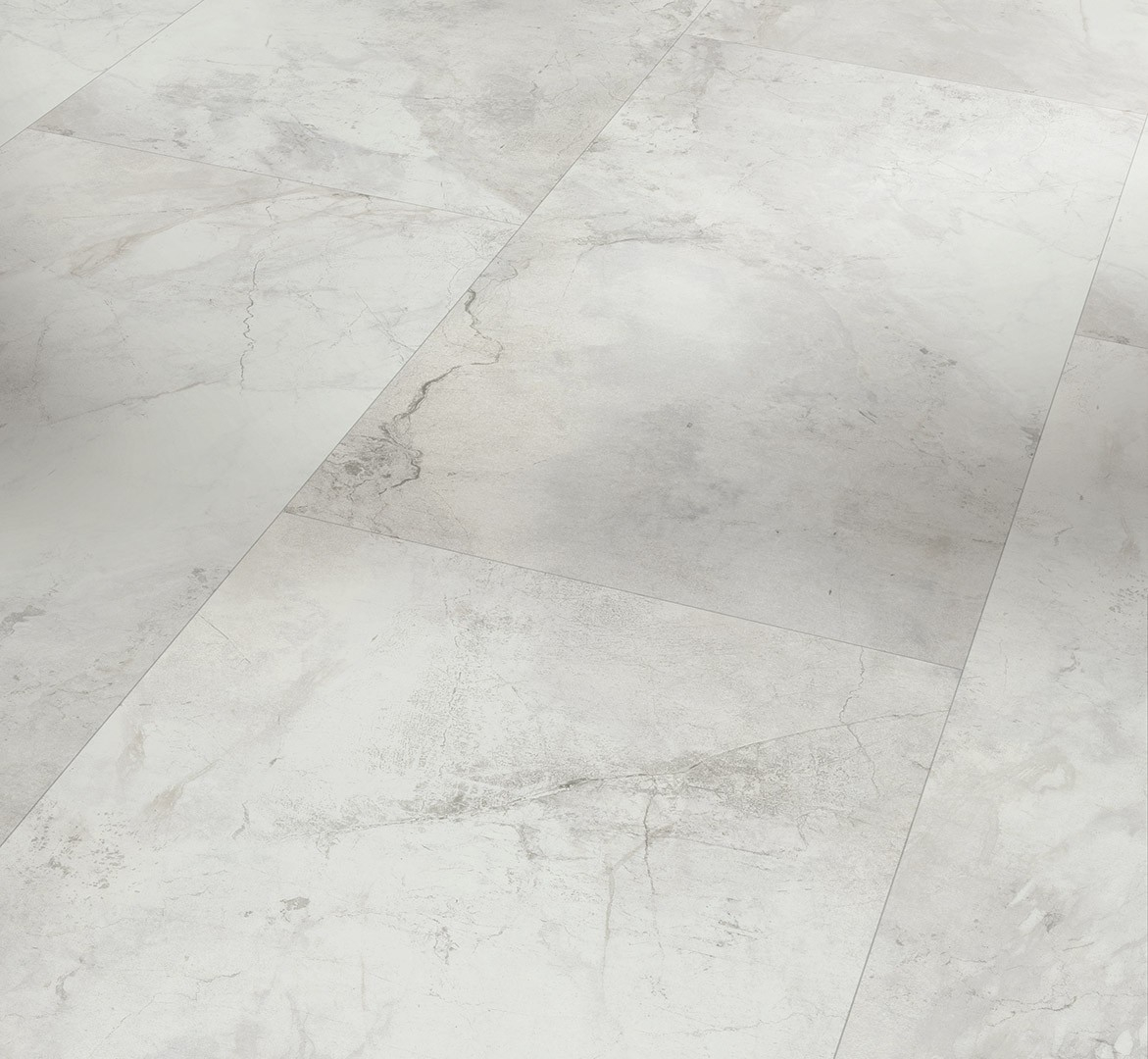 Вінілова підлога Parador TrendTime 5 DB Marble Abbey white 1750859