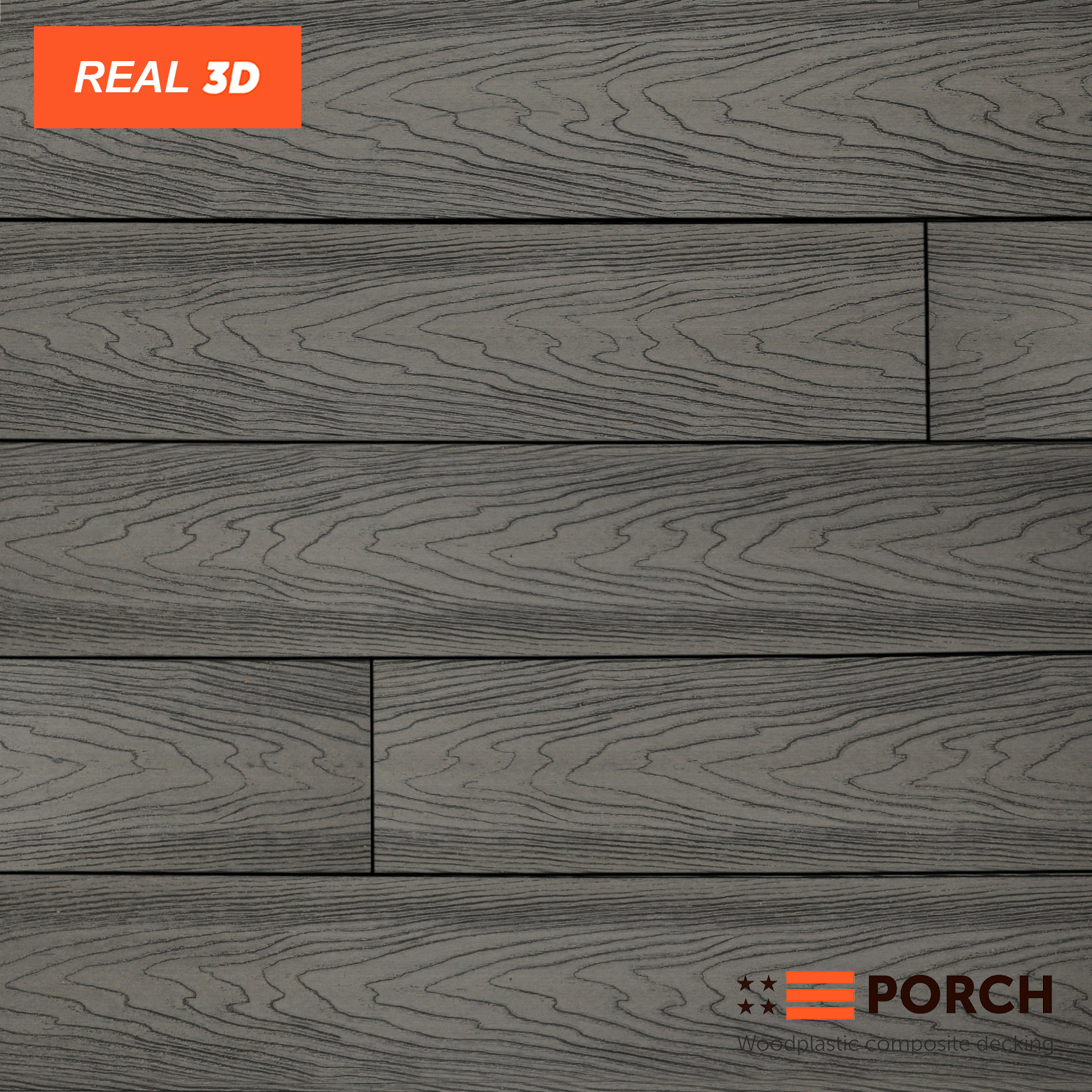 Терасна дошка Porch Real Silver 3D