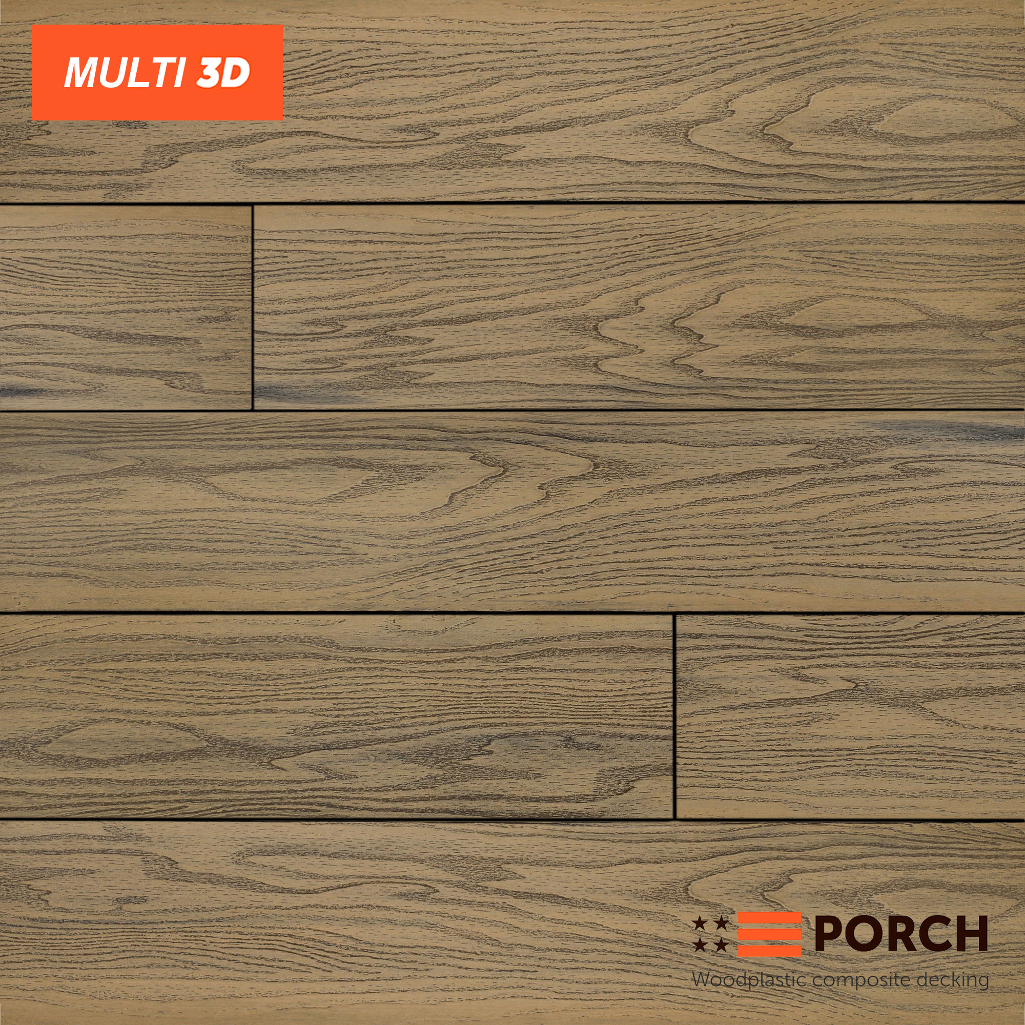Терасна дошка Porch Multi Garapa 3D
