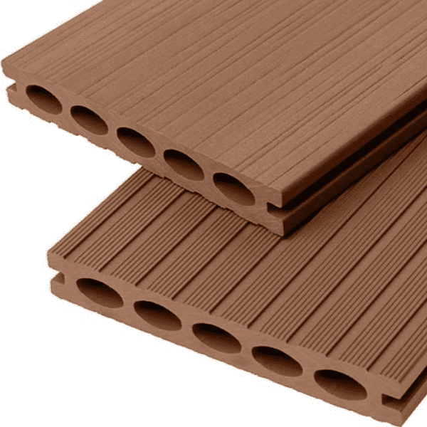 Терасна дошка POLYROOT Series D Wood, 140*21*2400 мм 3D