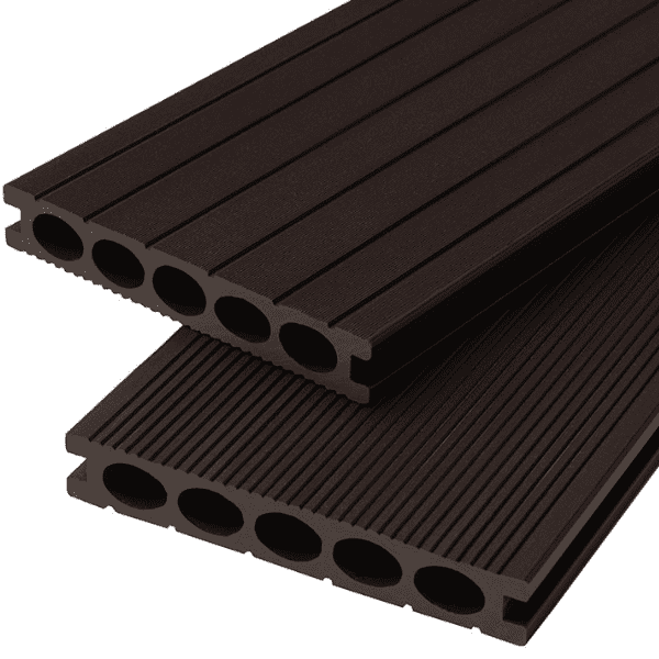 Терасна дошка POLYROOT Series S Chocolate, 160*25*2400 мм