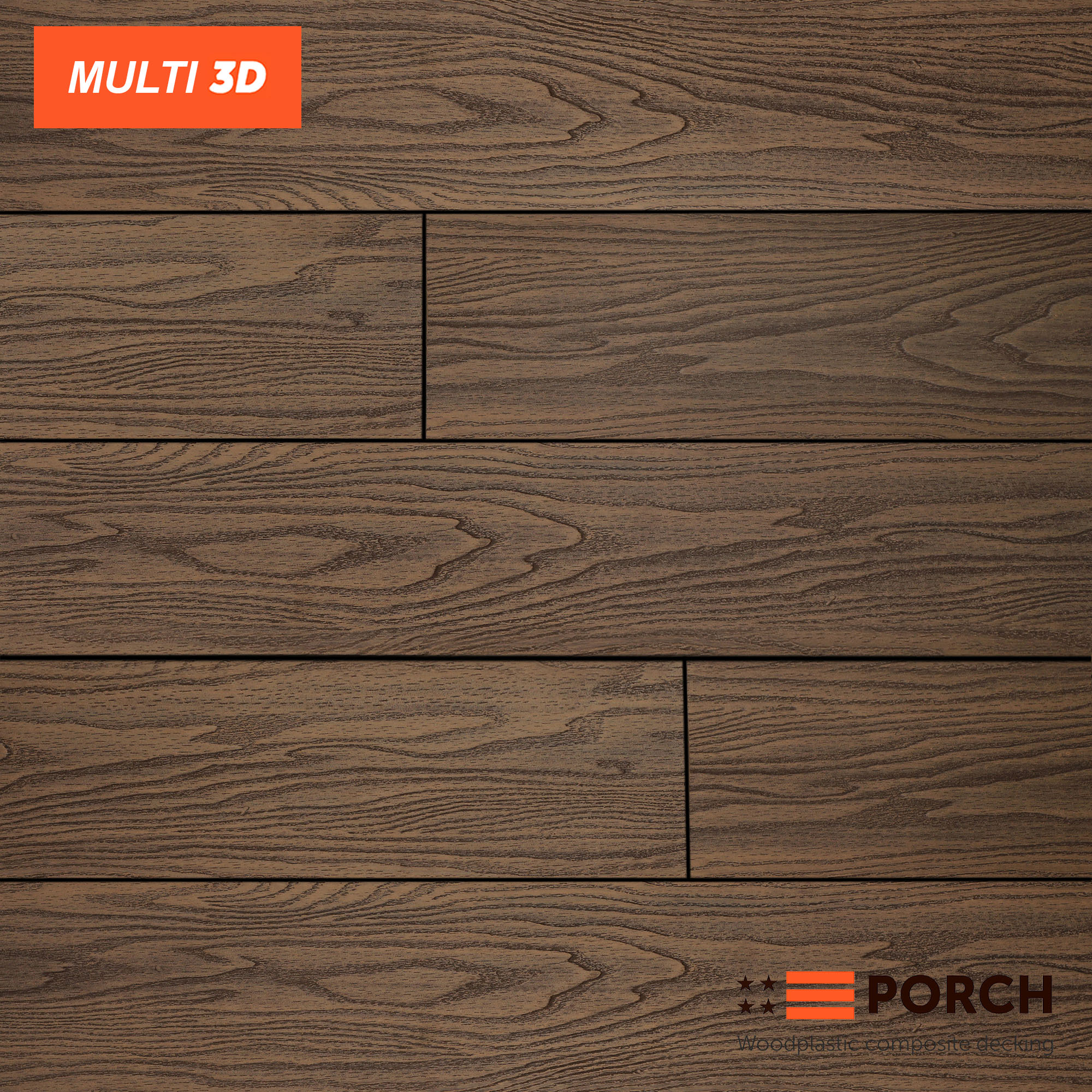 Терасна дошка Porch Multi Teak 3D