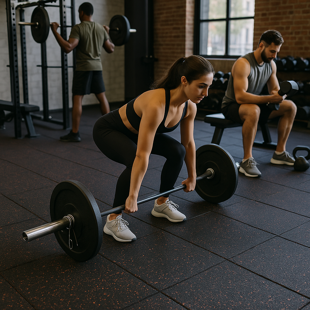 Гумова Плитка ECOFLEX-SPORT 25 мм