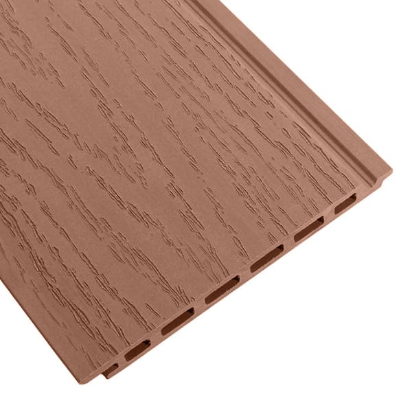 Сайдинг Holzdorf 155х13x3000 мм Impress Каштан
