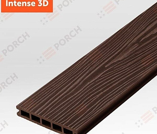 Террасная доска Porch Intense Coffee 3D