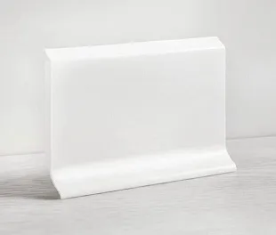 Плінтус Вініловий GraboProfil Hard-Foam Skirting 60 мм Ice White