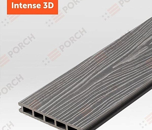 Террасная доска Porch Intense Silver 3D